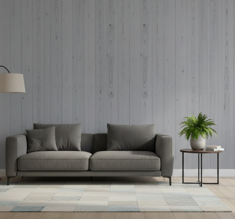 Tapet texturer och mönster i trägrå pantone - Tenstickers