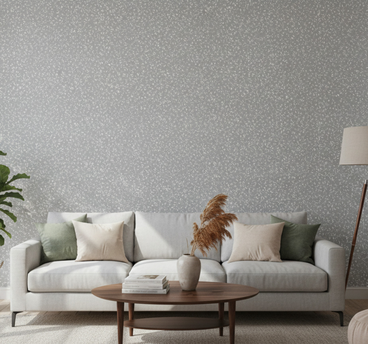 Tapet träd växtmönster i naturen - Tenstickers