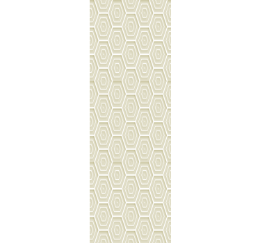 Hexagonal struktur tapet geometriska former - Tenstickers
