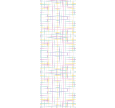 Kontrollerat rutnätslayout tapet geometriska former - Tenstickers