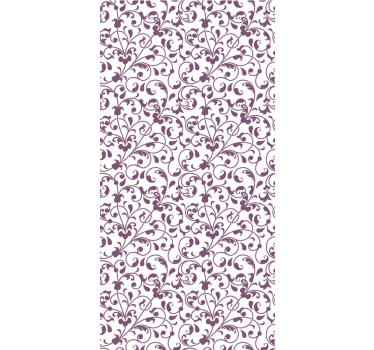 Fondtapet vardagsrum ornamentas leaf paisley - Tenstickers