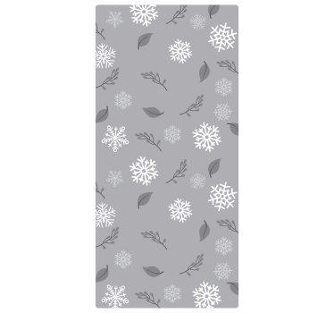 Tapet jul säsongens snöflingemotiv - Tenstickers