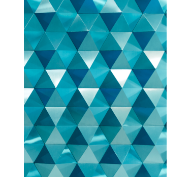 Tapet geometriska former triangulär kakel - Tenstickers