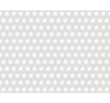 Tapet nordisk minimalistiskt vitt mönster - Tenstickers