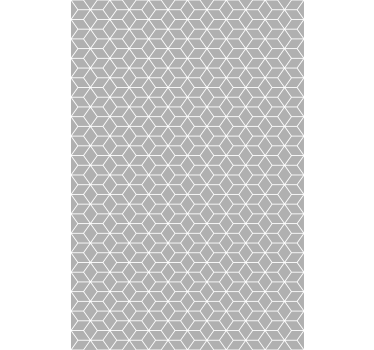 Tapet texturer och mönster hexagonalt grått mönster - Tenstickers