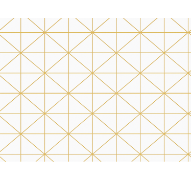 Äktenskap tapet guld geometrisk - Tenstickers