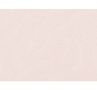 Äktenskap tapet mjuk rosa botanisk - Tenstickers