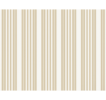Fondtapet vardagsrum vega beige randig mönster - Tenstickers