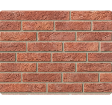 Tapet tegelstenar blush akvarellträdgård - Tenstickers