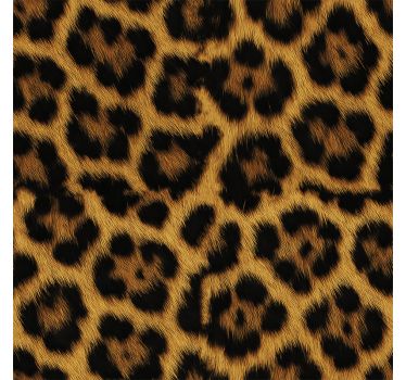 Äktenskap tapet leopard fluffy mönster - Tenstickers