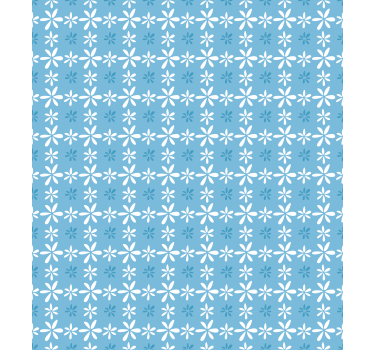Tapet blommor vita prästkragar - Tenstickers