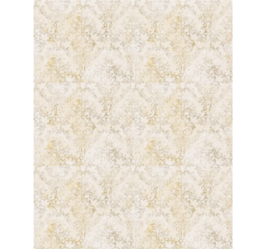 Äktenskap tapet damask vintage mönster - Tenstickers