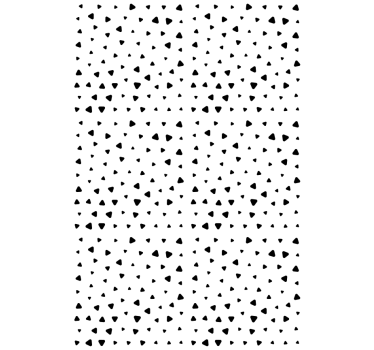 Äktenskap tapet geometriskt hjärtmönster - Tenstickers