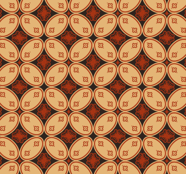 Vintage tapet retro motiv - Tenstickers