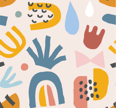 Moderna tapeter sommar droppar - Tenstickers