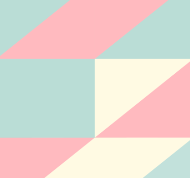 Geometrisk triangel tapet - Tenstickers