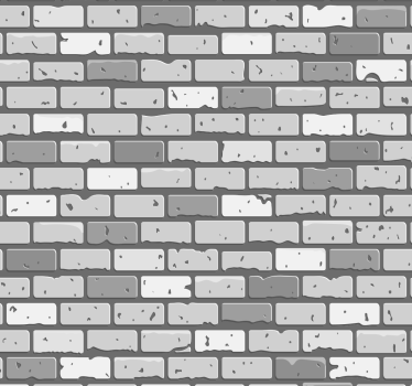 Tegel av tapet för betongtegeleffekt - Tenstickers