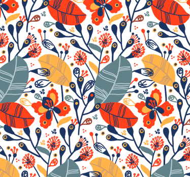 Vilda blommor natur tapeter - Tenstickers