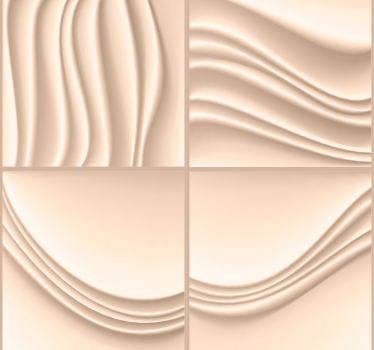 Satin dröm modern tapet - Tenstickers