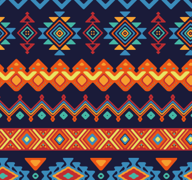 Afrikanska tribal-tyg tapetmålningar - Tenstickers