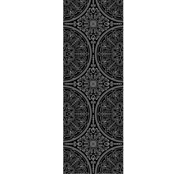 Zentangle stil prydnad blommiga tapeter - Tenstickers