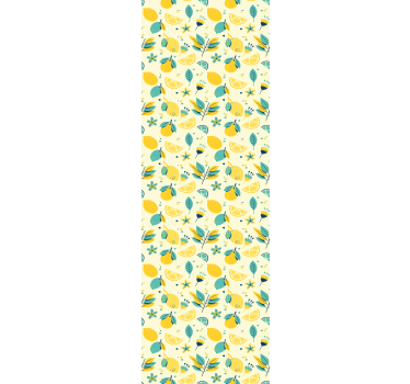 Roliga citroner kök tapeter - Tenstickers