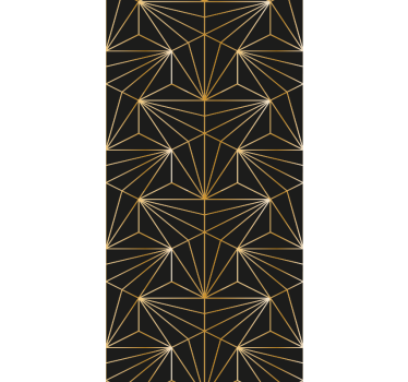 Geometriska linjer fusion tapet geometriska former - Tenstickers