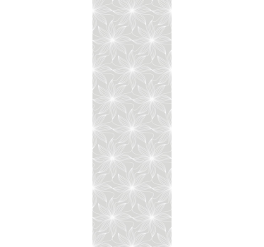 Elegant stor blommig tapet - Tenstickers