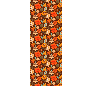 Höstens blommiga tapeter - Tenstickers
