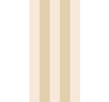 Beige toner randig tapet - Tenstickers