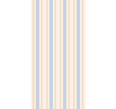 Beige och blå toner randig tapet - Tenstickers