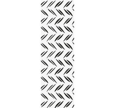 Kantiga penseldrag tapet geometriska former - Tenstickers