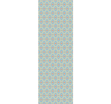 Färgglada geometriska polska blomma natur tapeter - Tenstickers