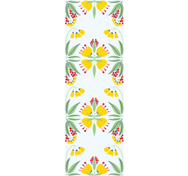 Traditionella mönster polska natur tapeter - Tenstickers