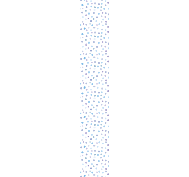 Blå prickmönster Tapet cirklar, prickar och polka dots - Tenstickers