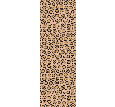 Leopard pastellfärg tryck barn tapet - Tenstickers