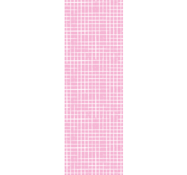 Rosa bakgrund vita linjer modern design barn tapeter - Tenstickers