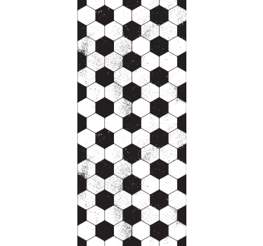 Grunge smutsig fotboll design barn tapeter - Tenstickers
