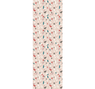 Abstrakt beige terrazzo Tapet andra texturer - Tenstickers