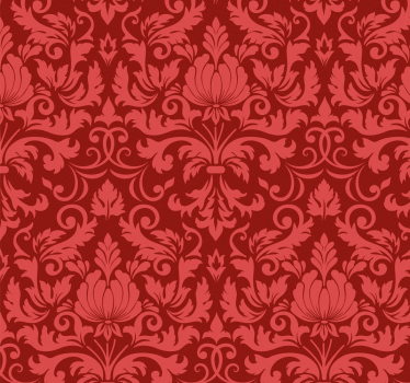 "sammet" tapet i barockstil - Tenstickers