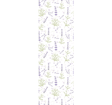 Provensalsk lavendel växt natur tapeter - Tenstickers