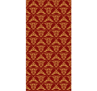 Eleganta vintagemönster Barock tapet - Tenstickers