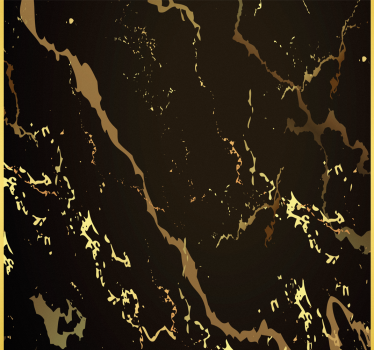Marmor textur svart guld samtida tapeter - Tenstickers