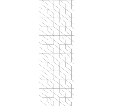 Snygg mönstrad design tapet geometriska former - Tenstickers