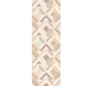 Beige lagerformer geometriska tapeter - Tenstickers