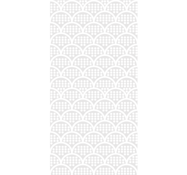 Skandinavisk minimalism vit prickig tapet för sovrum - Tenstickers