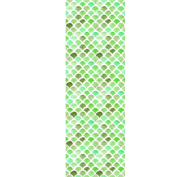 Tapet texturer och mönster vågig grön design - Tenstickers