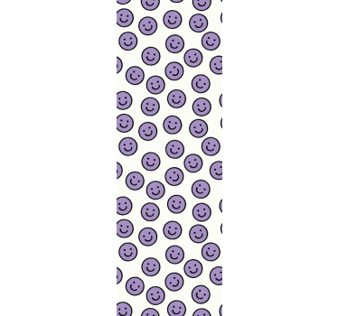 Smiley mönster design Tapet cirklar, prickar och polka dots - Tenstickers