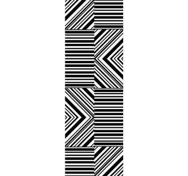 Diagonala ränder spelar tapet geometriska former - Tenstickers