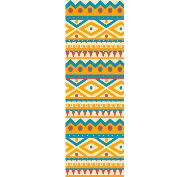 Native american tribal mönster cool abstrakt tapet - Tenstickers